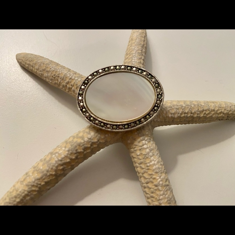 Swarovski Oval Pin